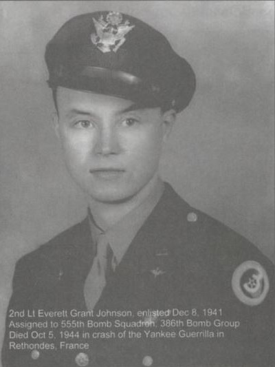 2Lt Everett Grant Johnson