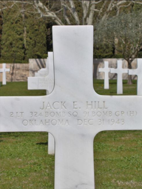 2Lt Jack E Hill