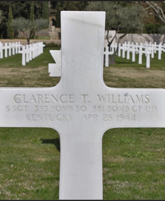 S/Sgt Clarence T Williams