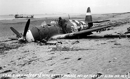 Epave du P-47 42-76297