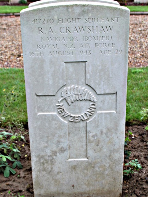 Tombe F/Sgt Crawshaw
