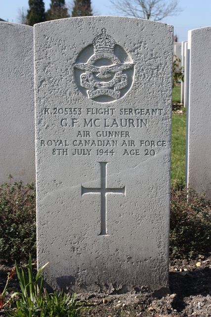 Tombe F/Sgt McLaurin