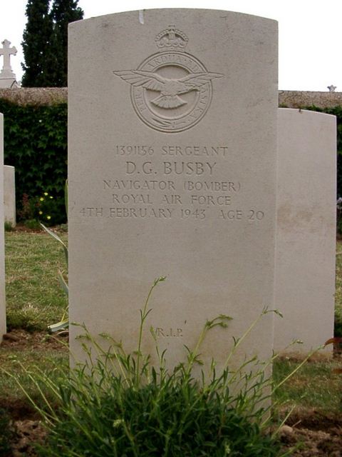 Tombe Sgt Busby