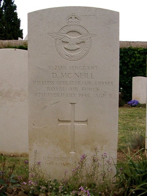 Tombe Sgt McNeill