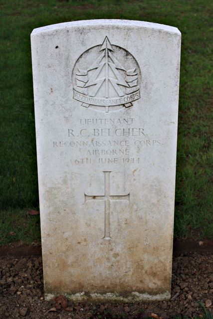 Tombe Lt Belcher