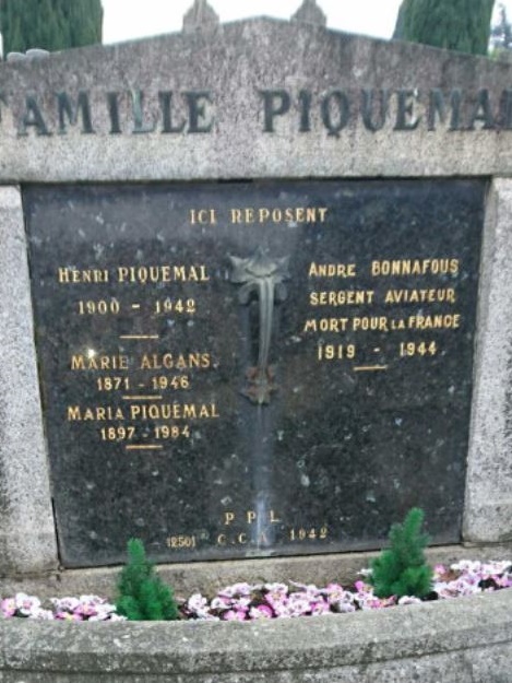 Sgt Andr Charles Bonnafous