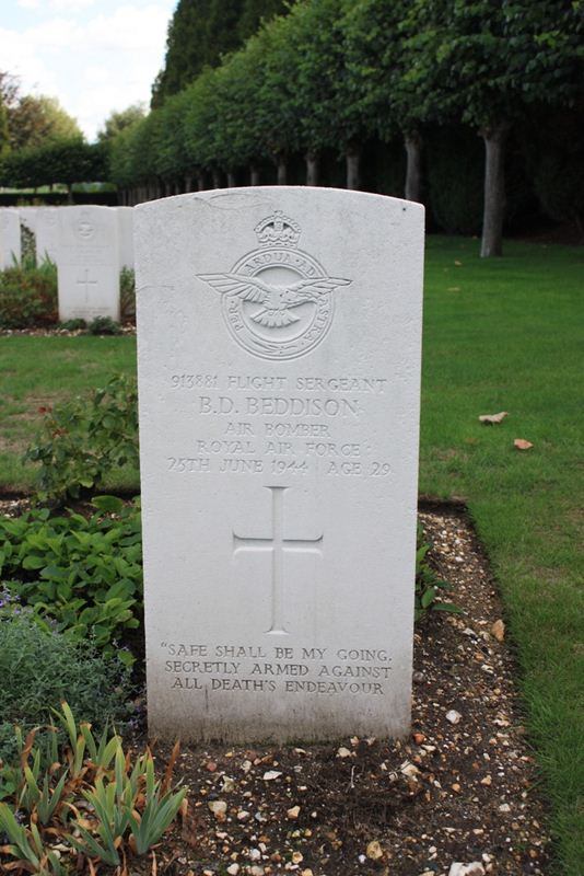 Tombe F/Sgt Beddison