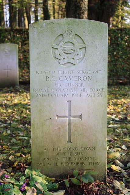 Tombe F/Sgt Cameron