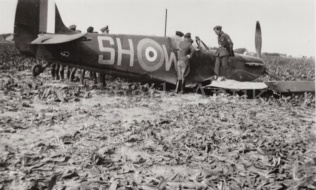 Epave du Spitfire K9964