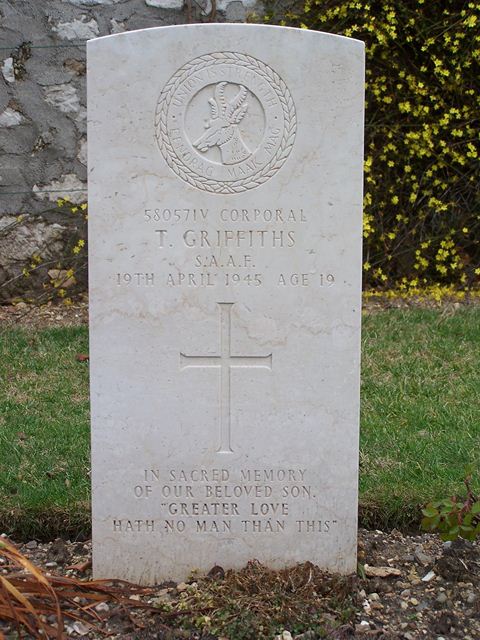 Tombe Cpl Griffiths