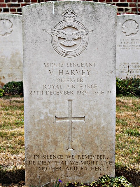 Plaque Sgt Harvey