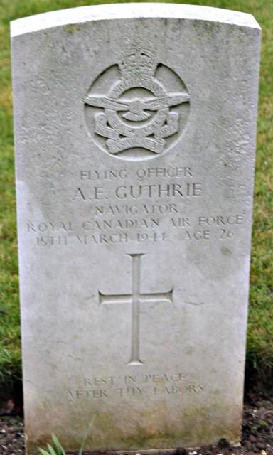 Tombe F/O Guthrie