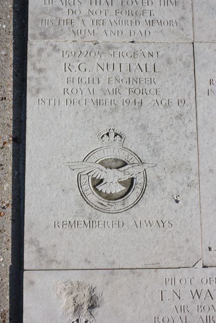 Plaque Sgt Nuttall
