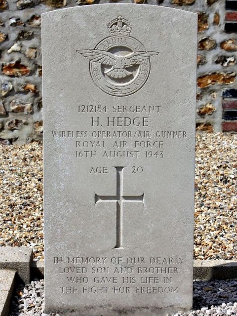 Tombe Sgt Hedge