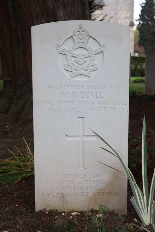 Tombe F/Sgt Lyall