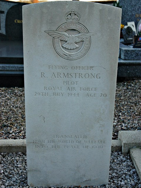 Tombe jointe F/O Armstrong - LAC Lawes