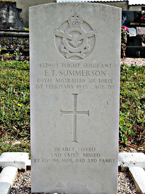 Tombe F/Sgt Summerson