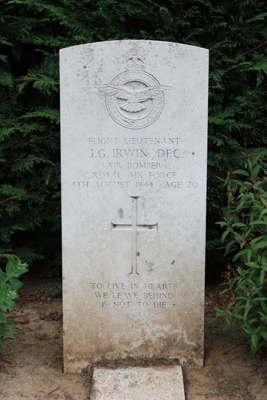 Tombe F/Lt Irwin