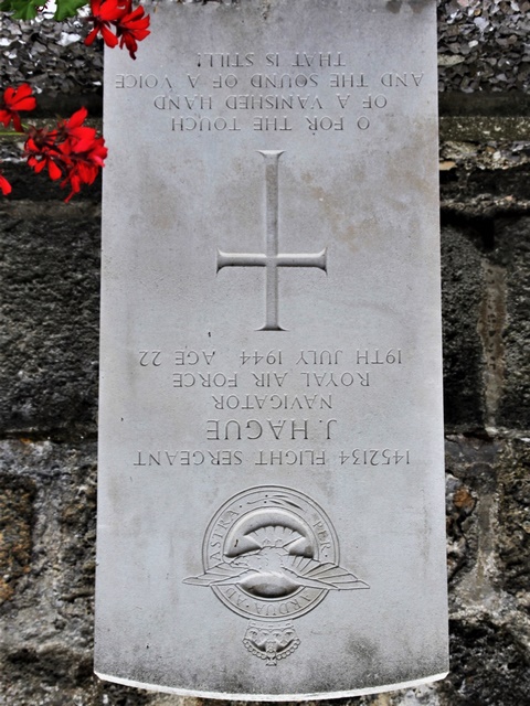 Tombe F/Sgt Hague
