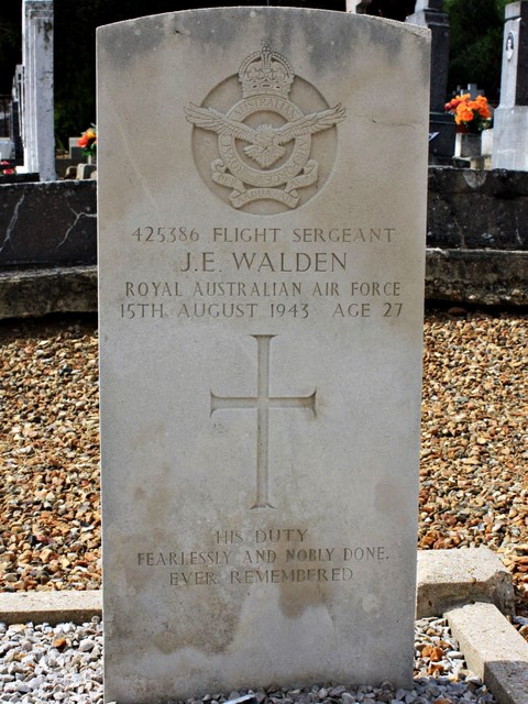 Tombe F/Sgt Walden