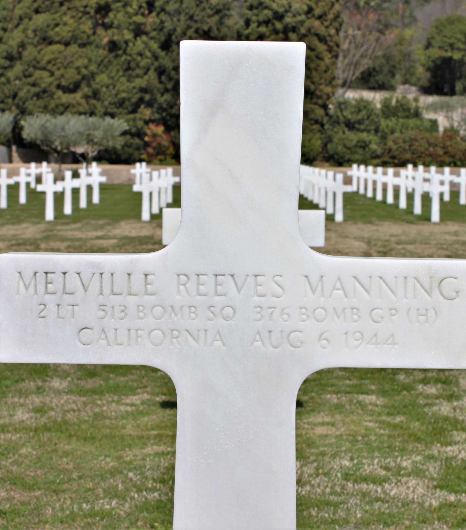2Lt Melville R Manning