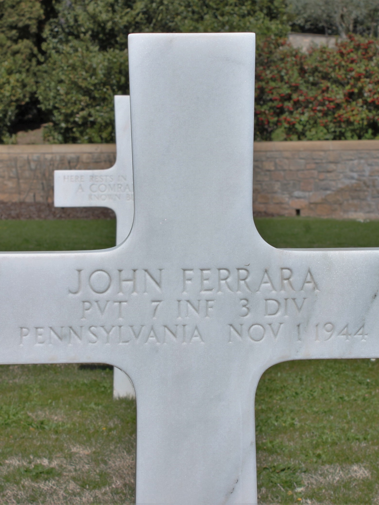 Pvt John Ferrara