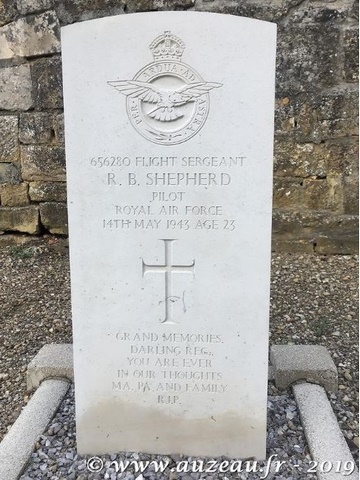 F/Sgt Reginald Bernard Shepherd