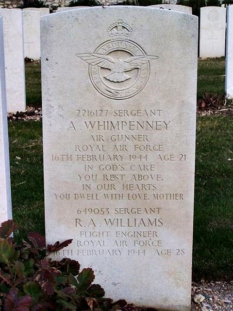 F/O Whimpenney/Williams