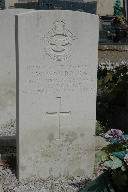Tombe F/Sgt Goulbourn