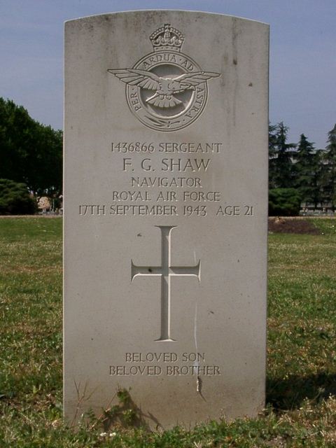 Tombe Sgt Shaw