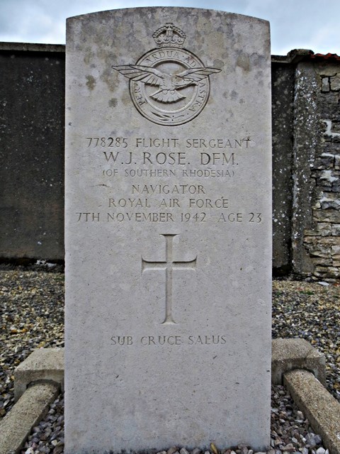 Tombe F/Sgt Rose