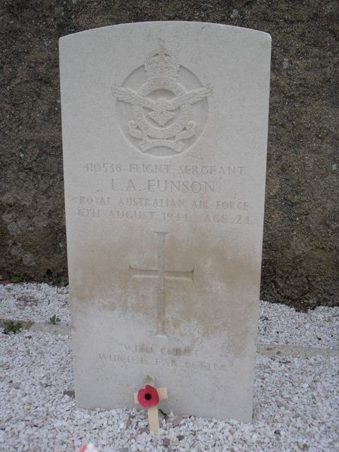 Tombe F/Sgt Eunson