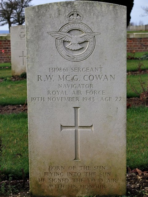 Tombe Sgt Cowan