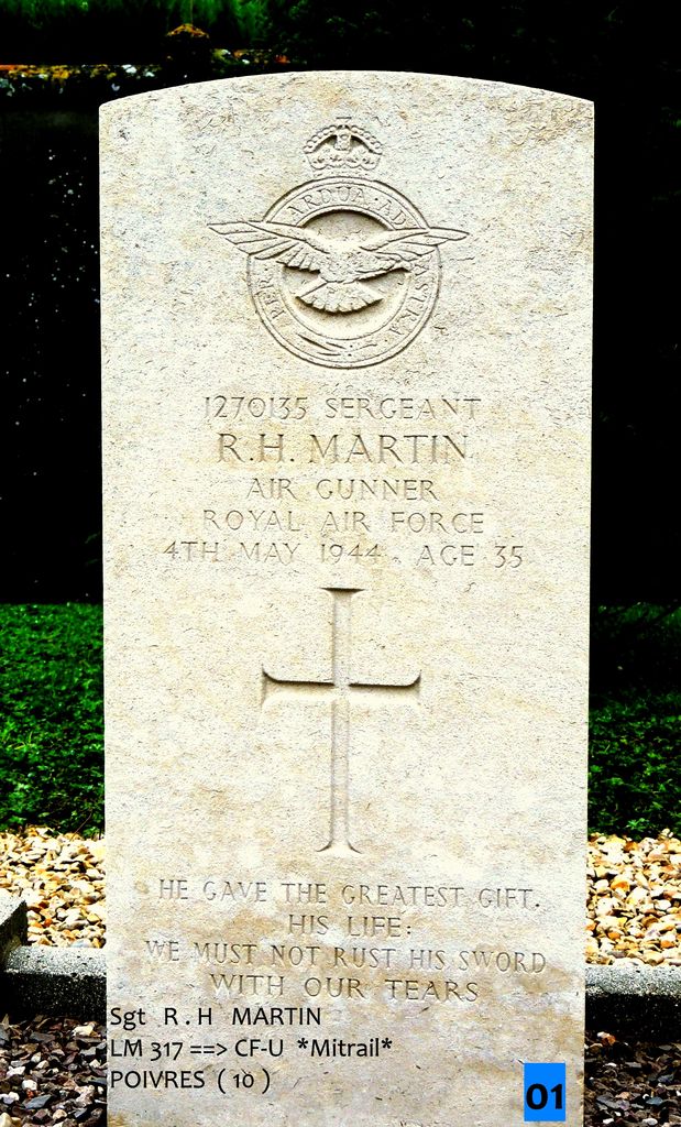 Tombe Sgt R H Martin