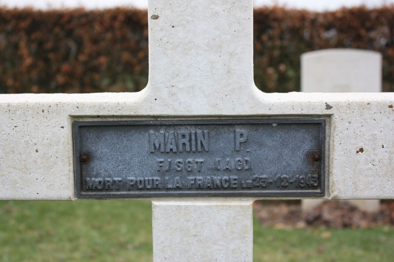 Tombe Sgt Marin