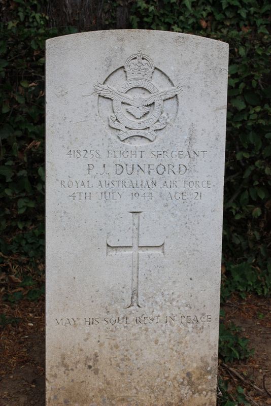 Tombe F/Sgt Dunford