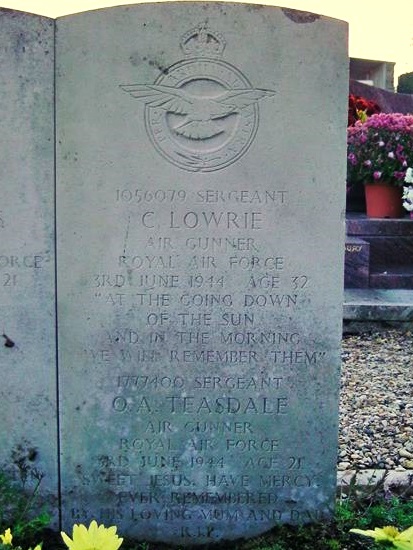 Tombe Sgt Teasdale & Lowrie 