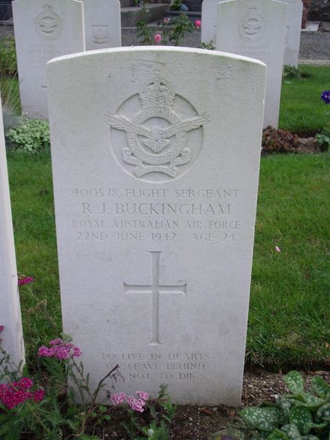 Tombe F/Sgt Buckingham